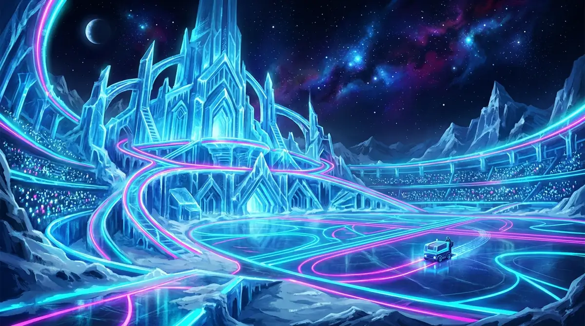 Glacia-9 Arena Background